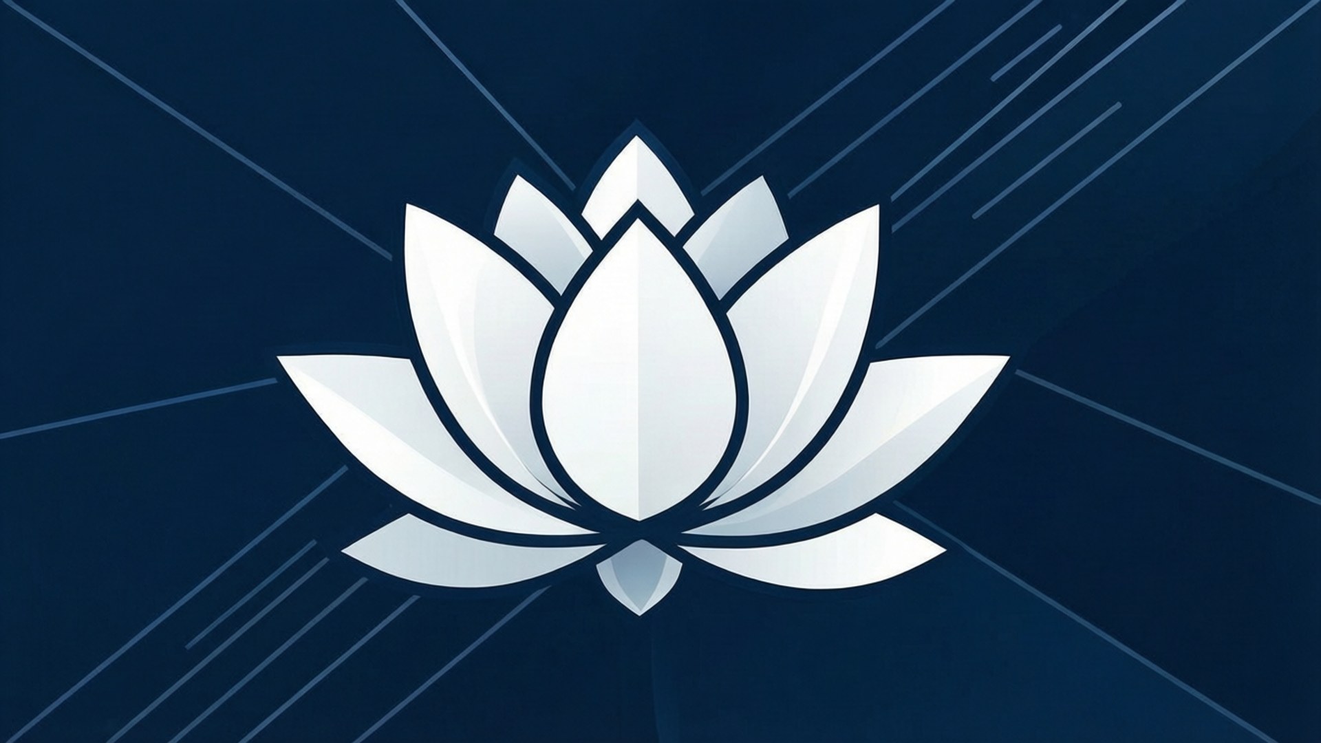 极简白莲 壁紙