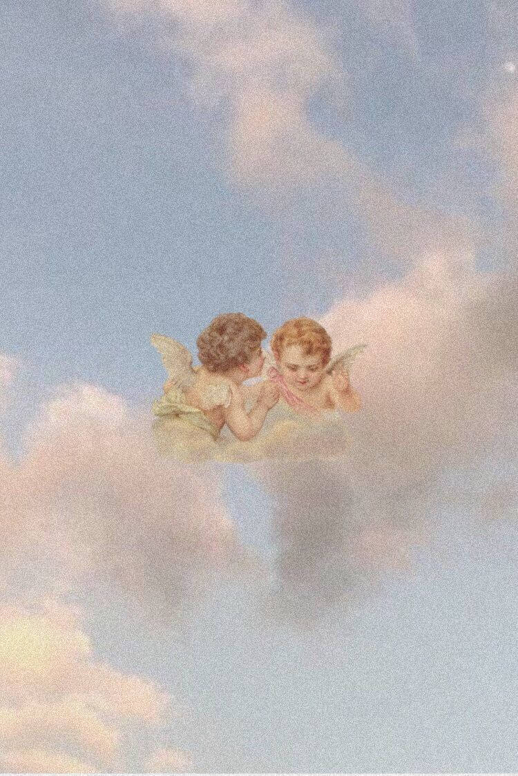 柔和天使美學 壁紙