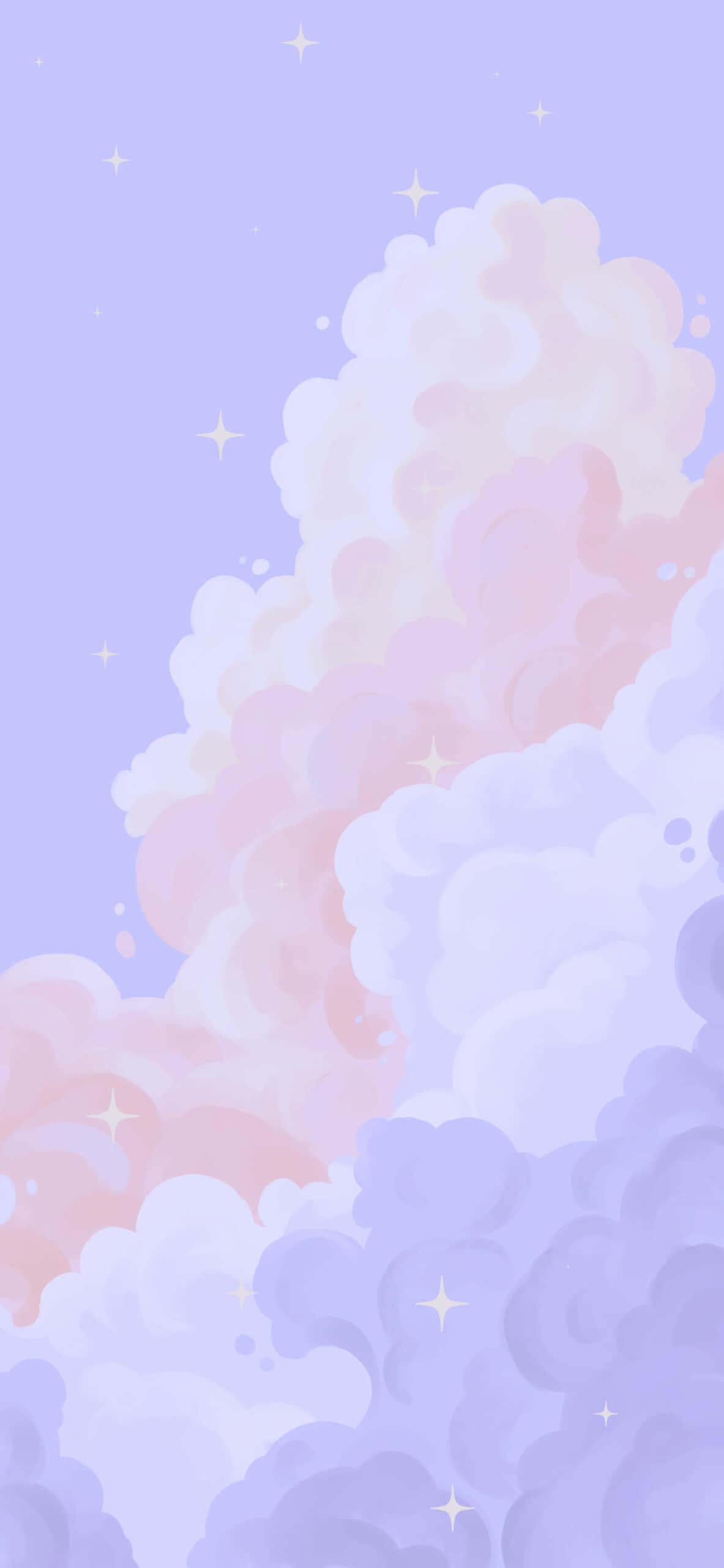 柔和淡紫背景 壁紙