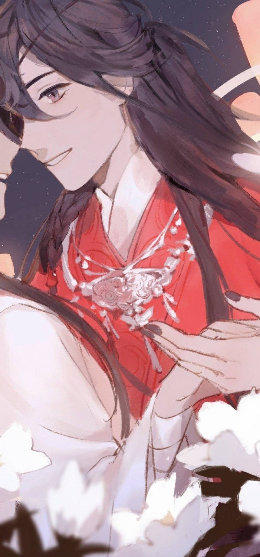 标题：华丽的花城红色美学 壁紙