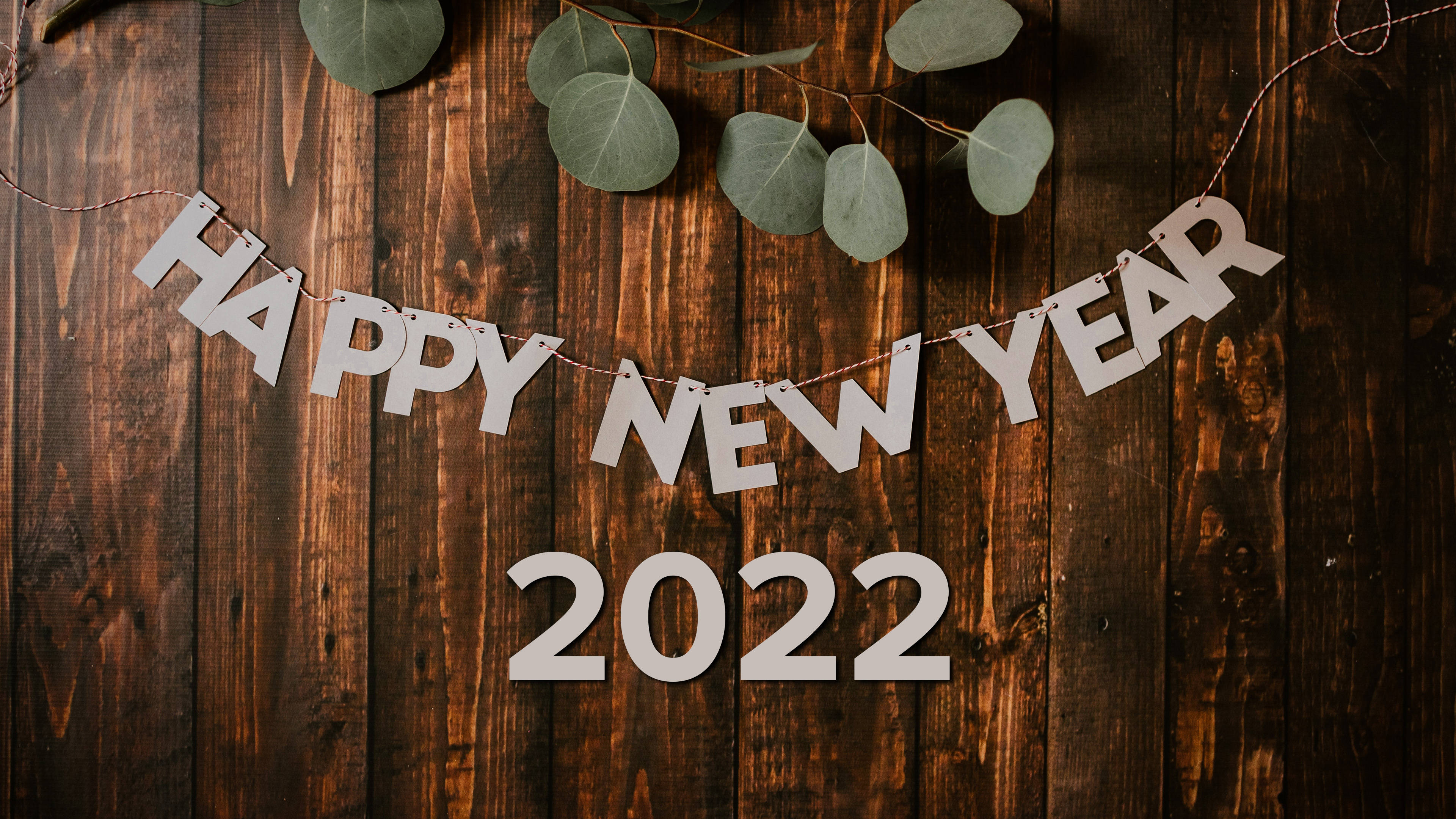 标题：烟花庆祝2022新年 壁紙