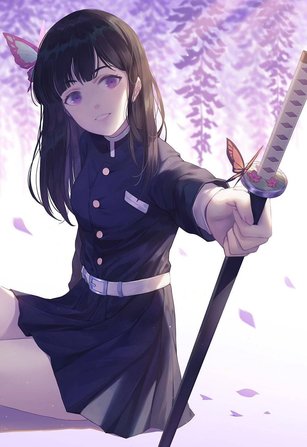 栗花落香奈乎放下短髮 壁紙
