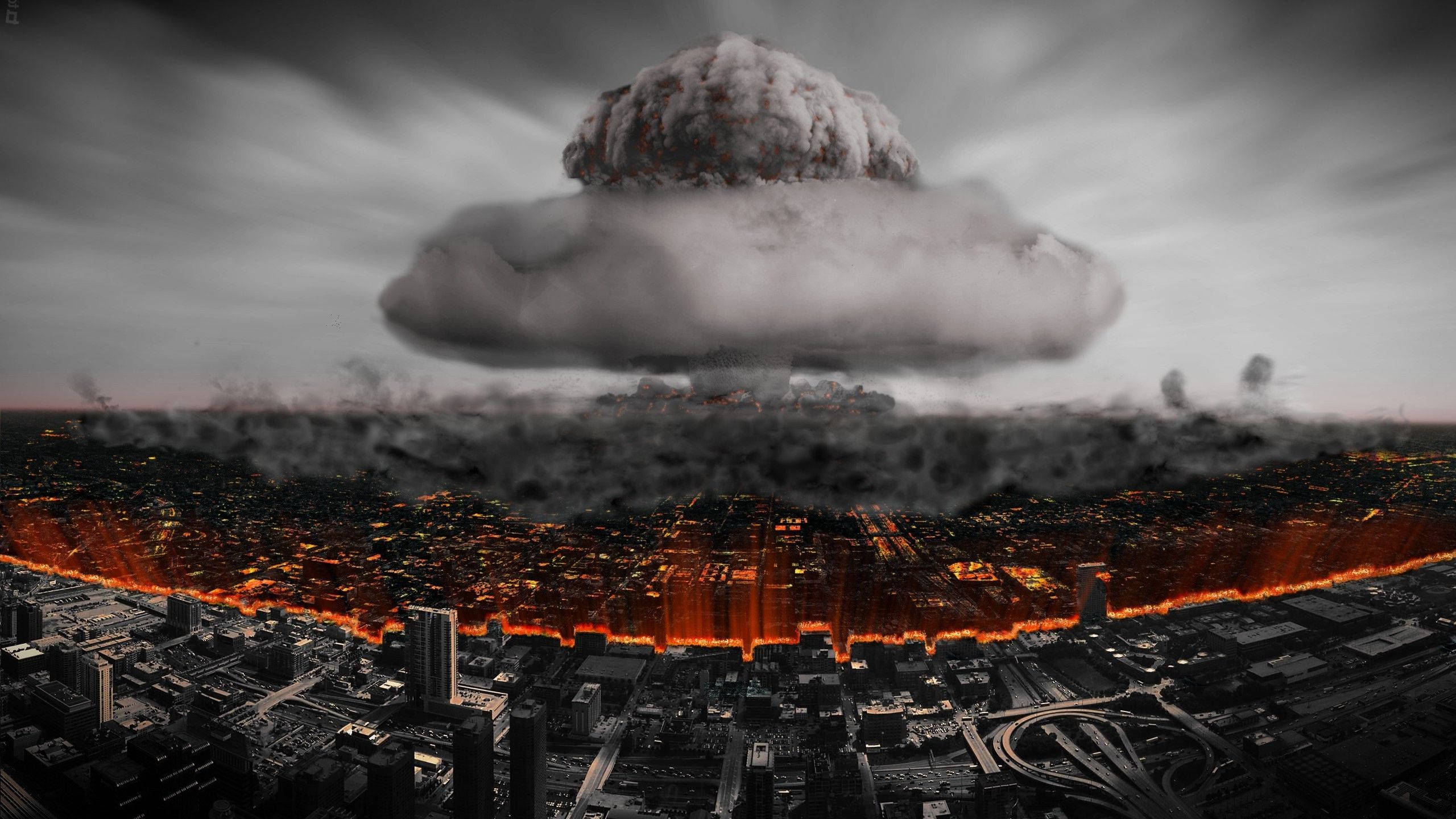 「核爆煙霧」 壁紙