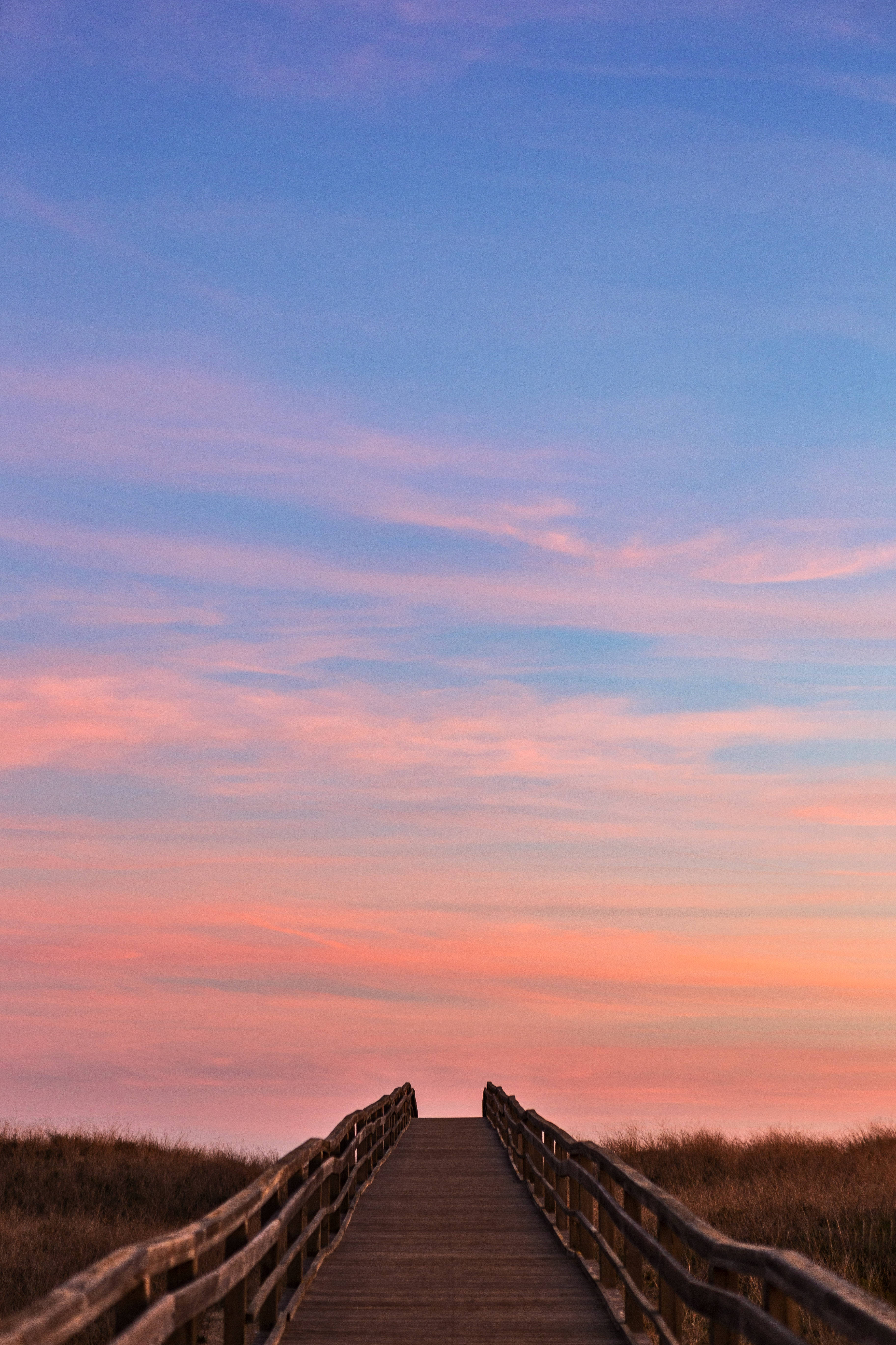 桥梁天空背景 壁紙