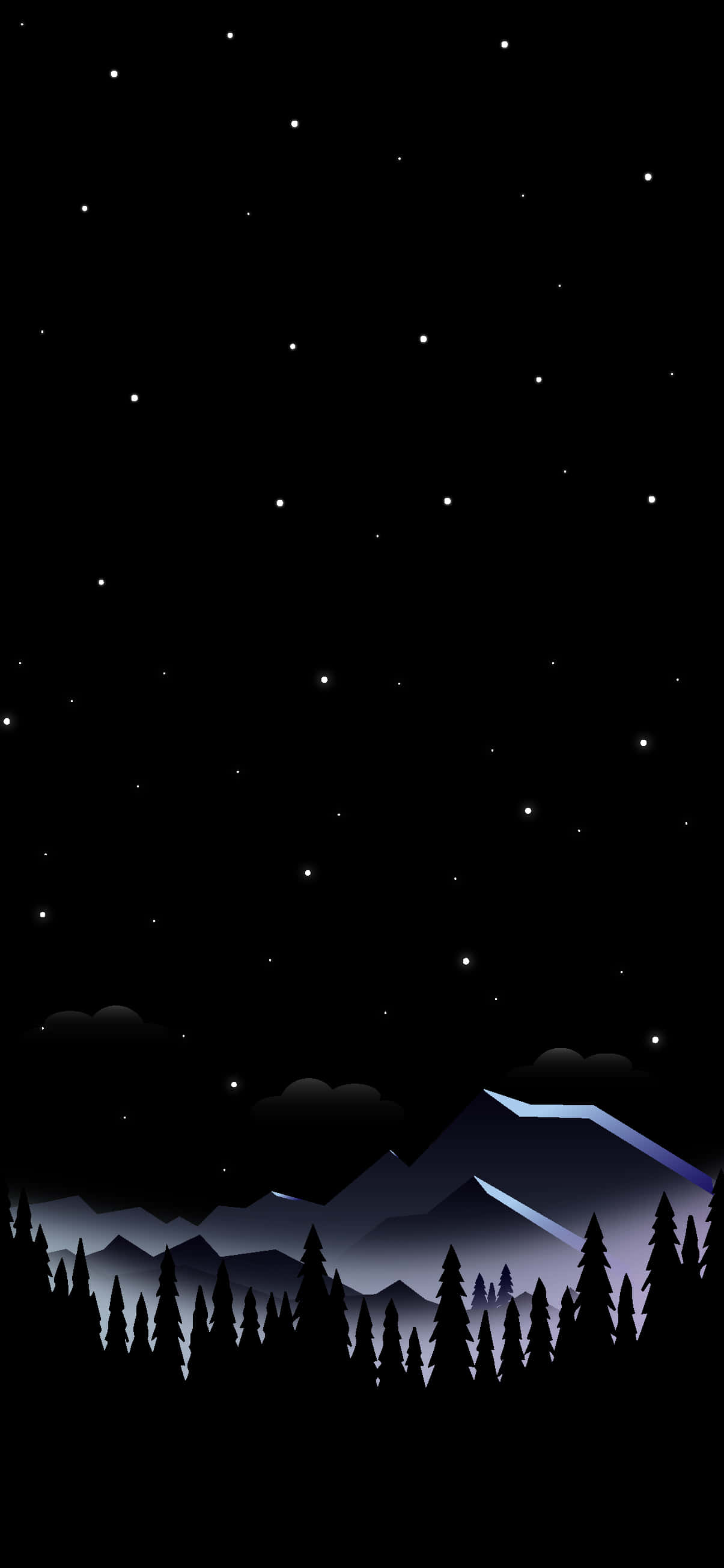 森林 Pixel 3XL AMOLED 背景 壁紙