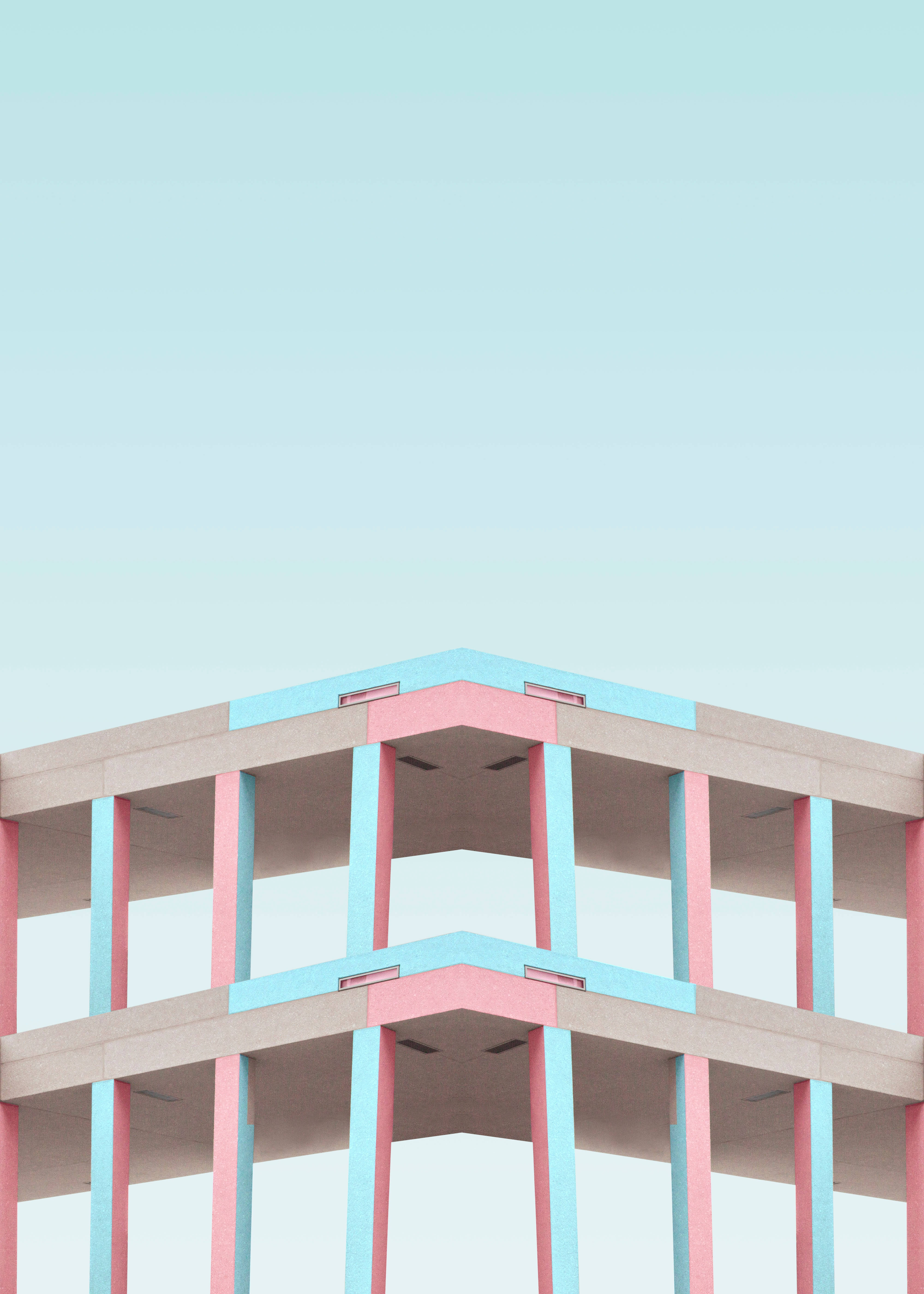 極簡建築 壁紙