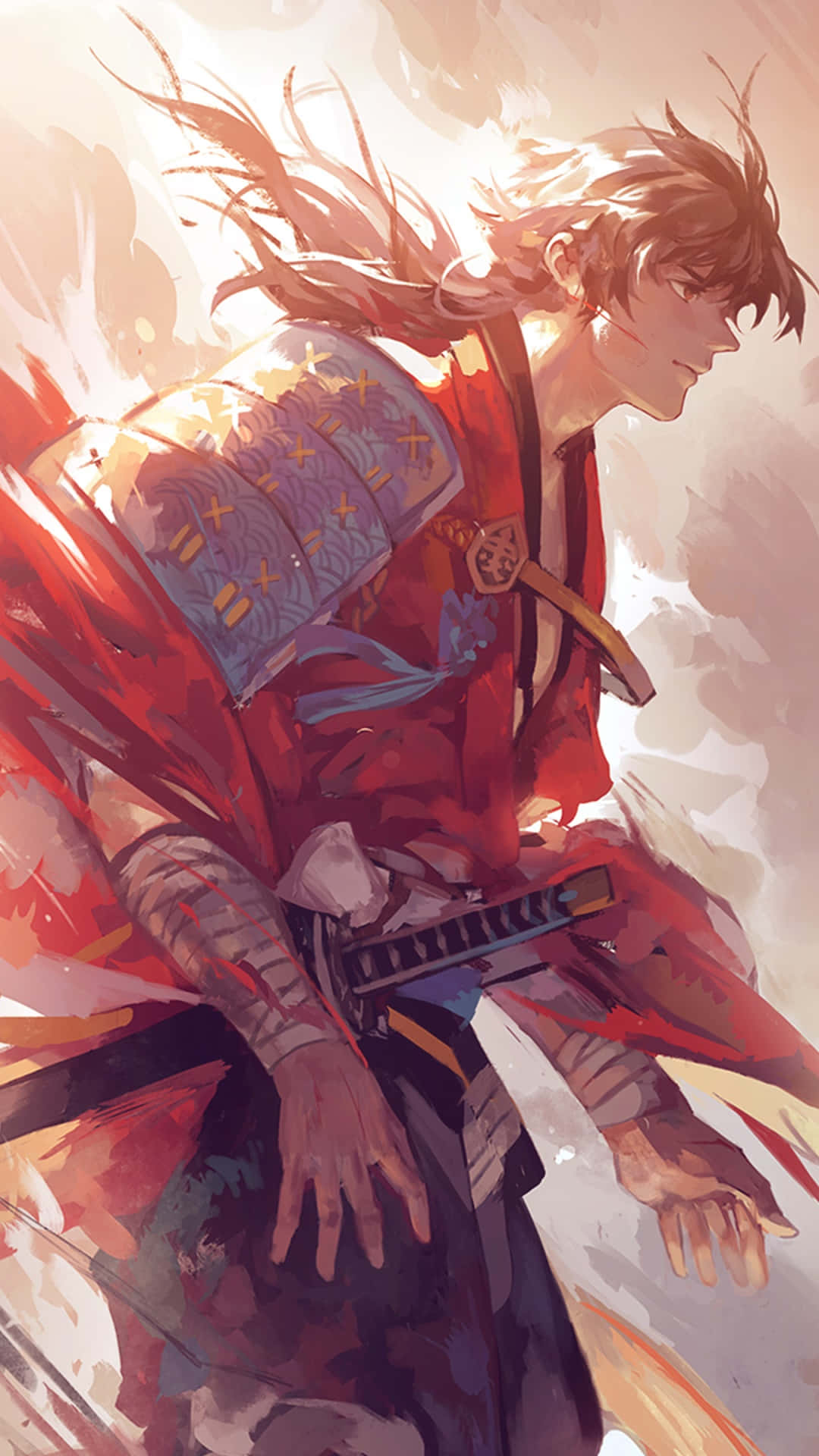 武士動畫《活擊 刀劍亂舞》同人畫作 壁紙