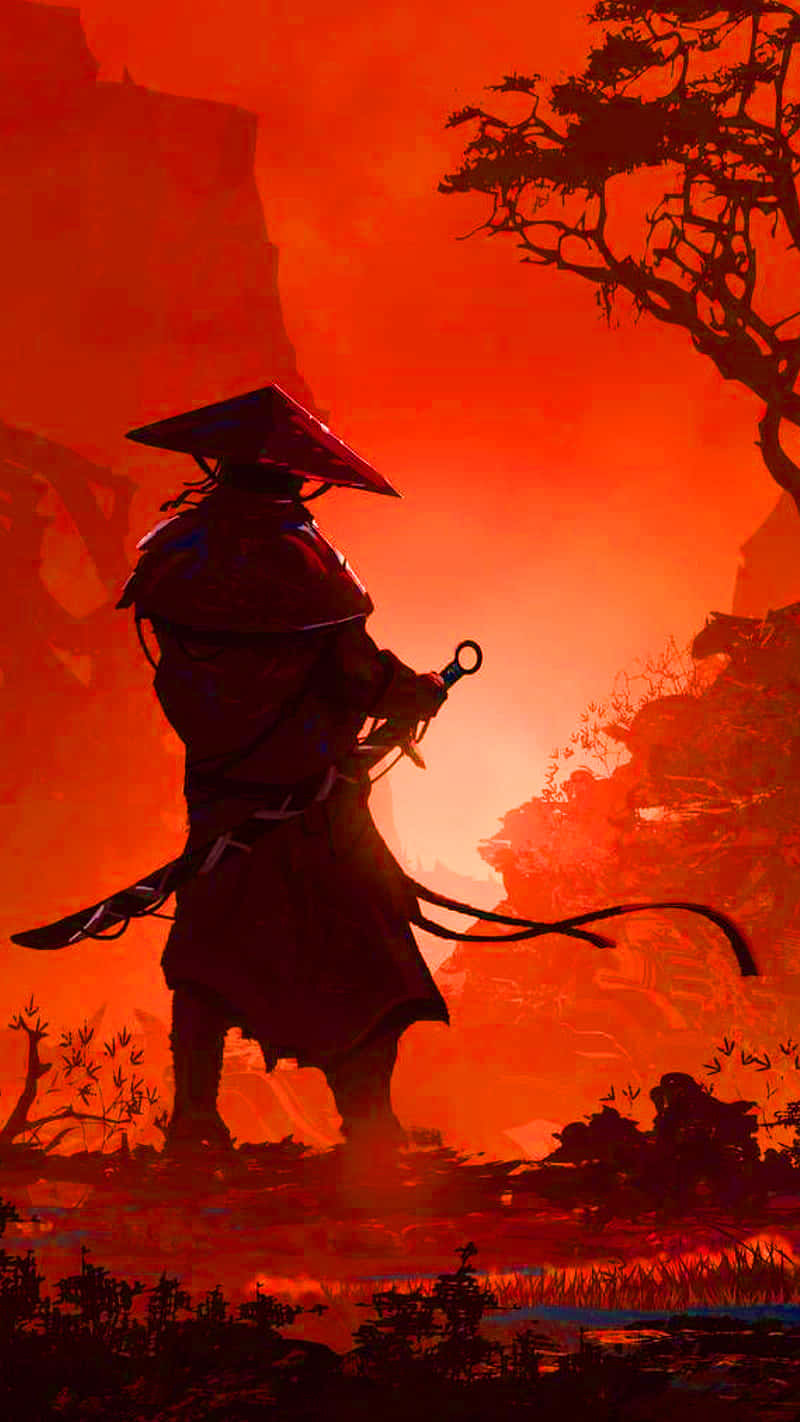 武士動畫浪人戰士紅山 壁紙