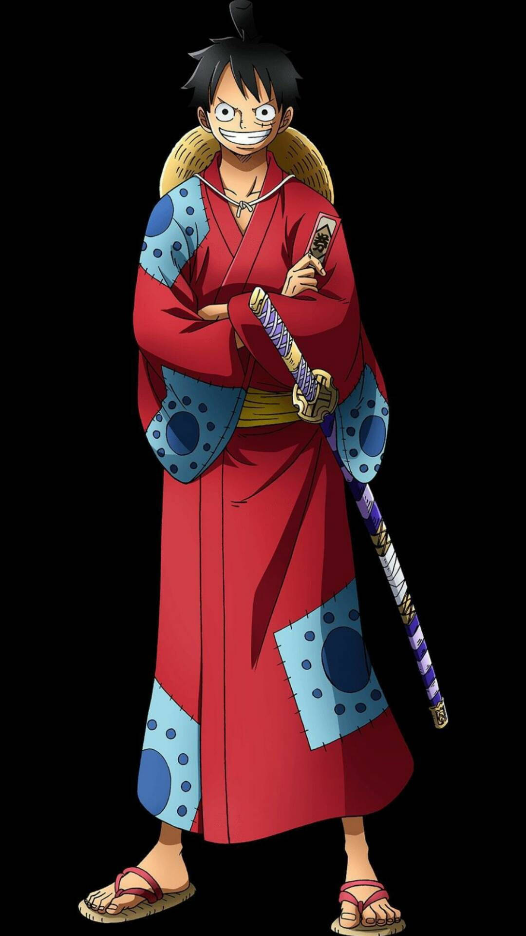 武士路飛微笑 壁紙