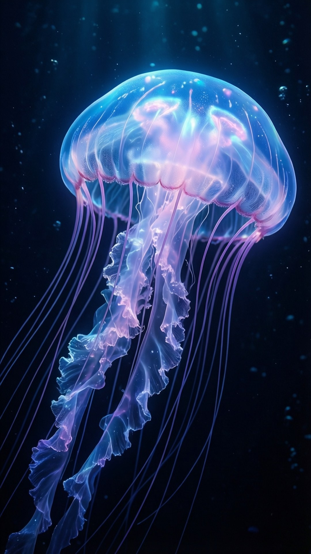 水母深境OLED 壁紙