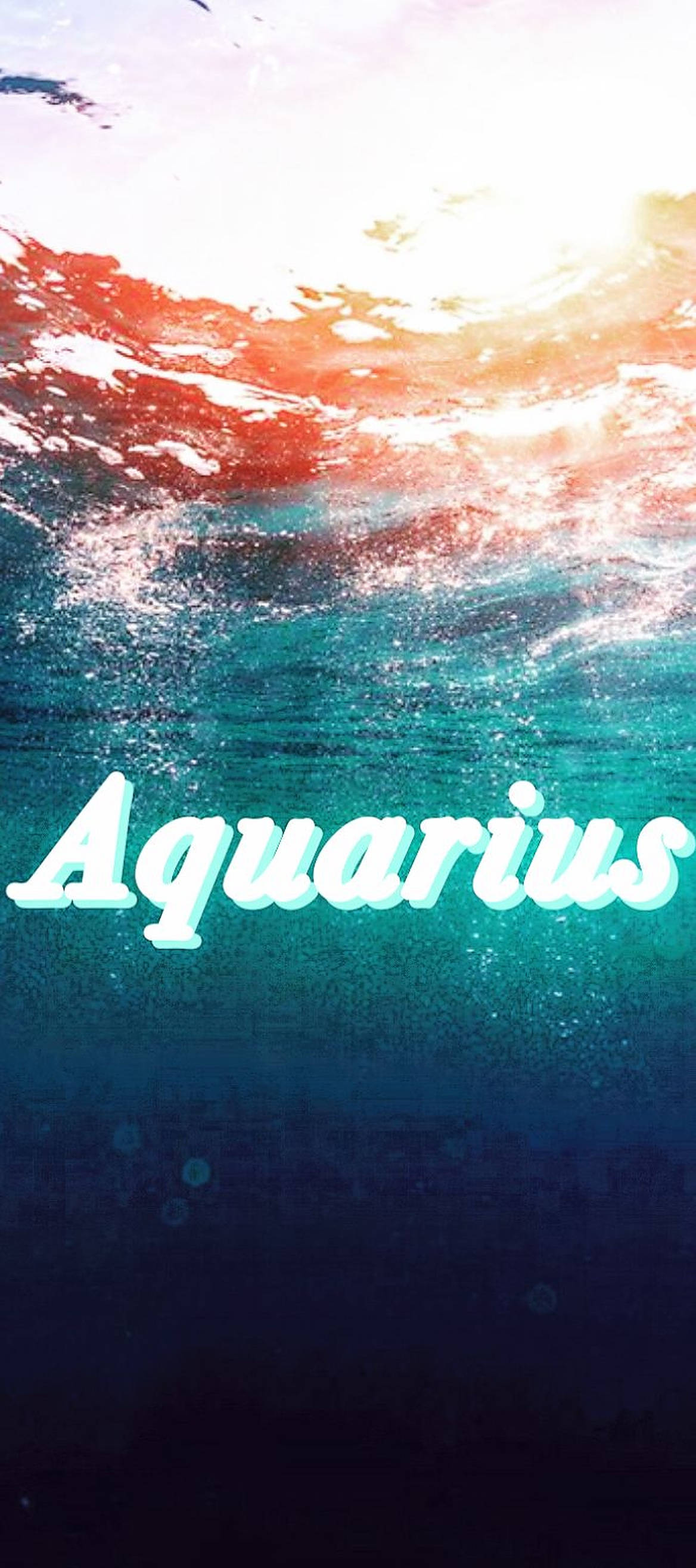 深海水瓶座星座 壁紙