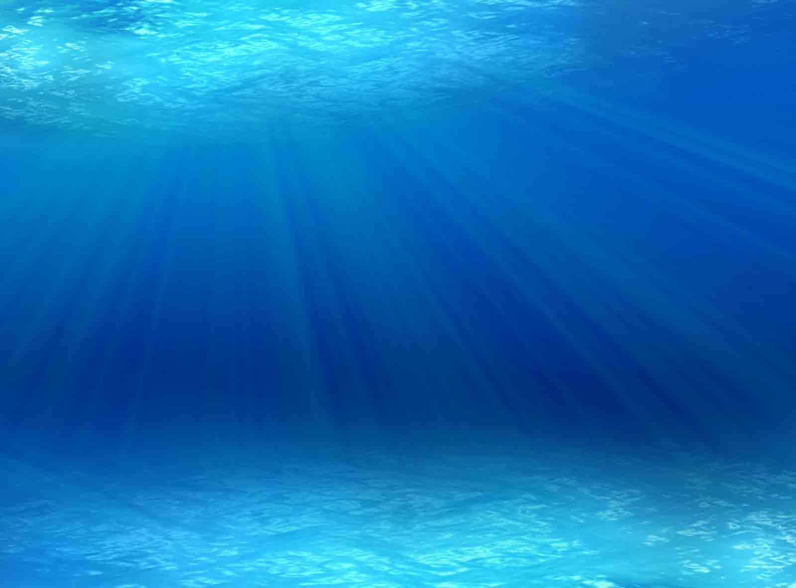 海底陽光光束背景 壁紙