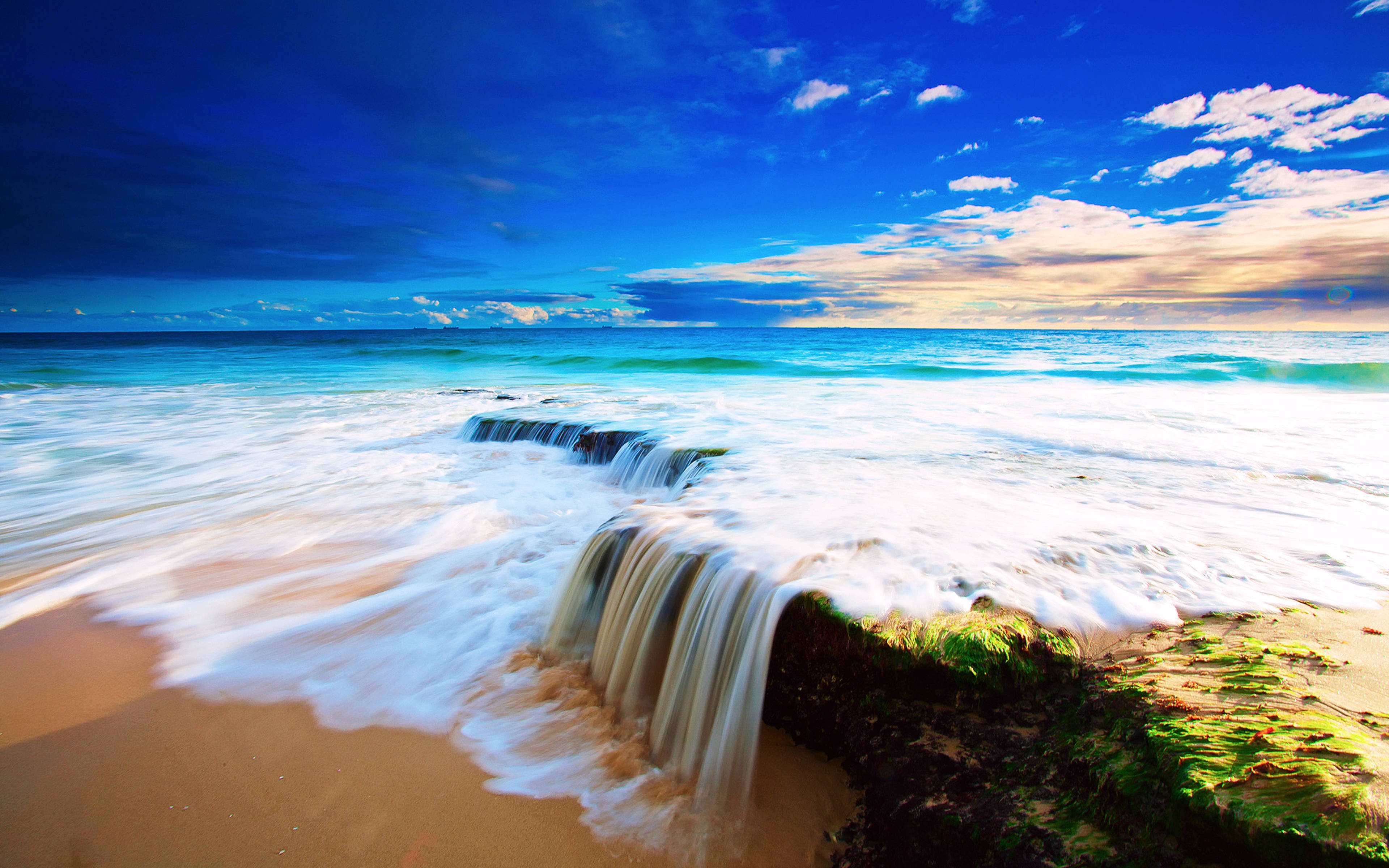 海浪景观 壁紙