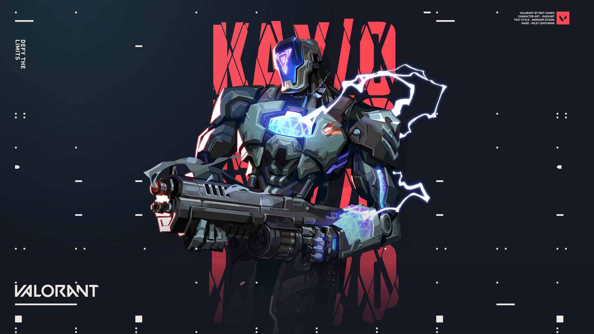 《Valorant》KAY/O桌布