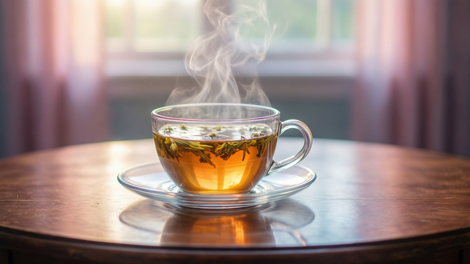 溫馨晨茶 壁紙