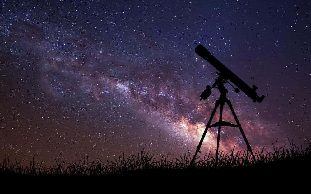 「滿天星斗的夜空」 壁紙