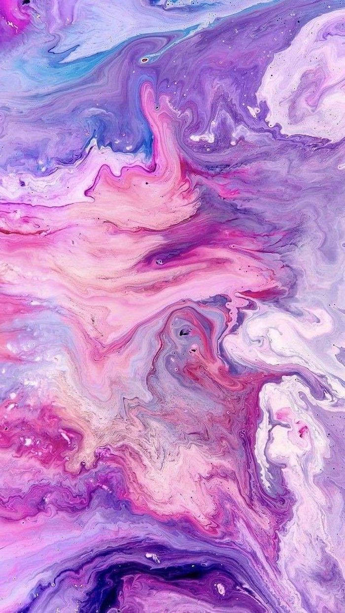 漂亮的背景抽象紫色画作 壁紙