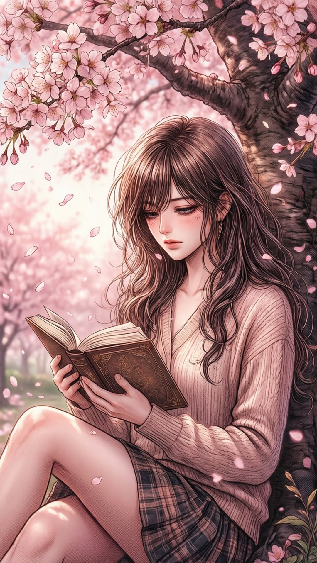 漫畫櫻花 壁紙