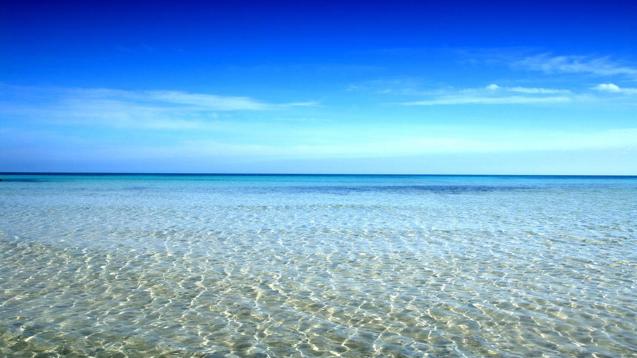 澄淨海景 壁紙