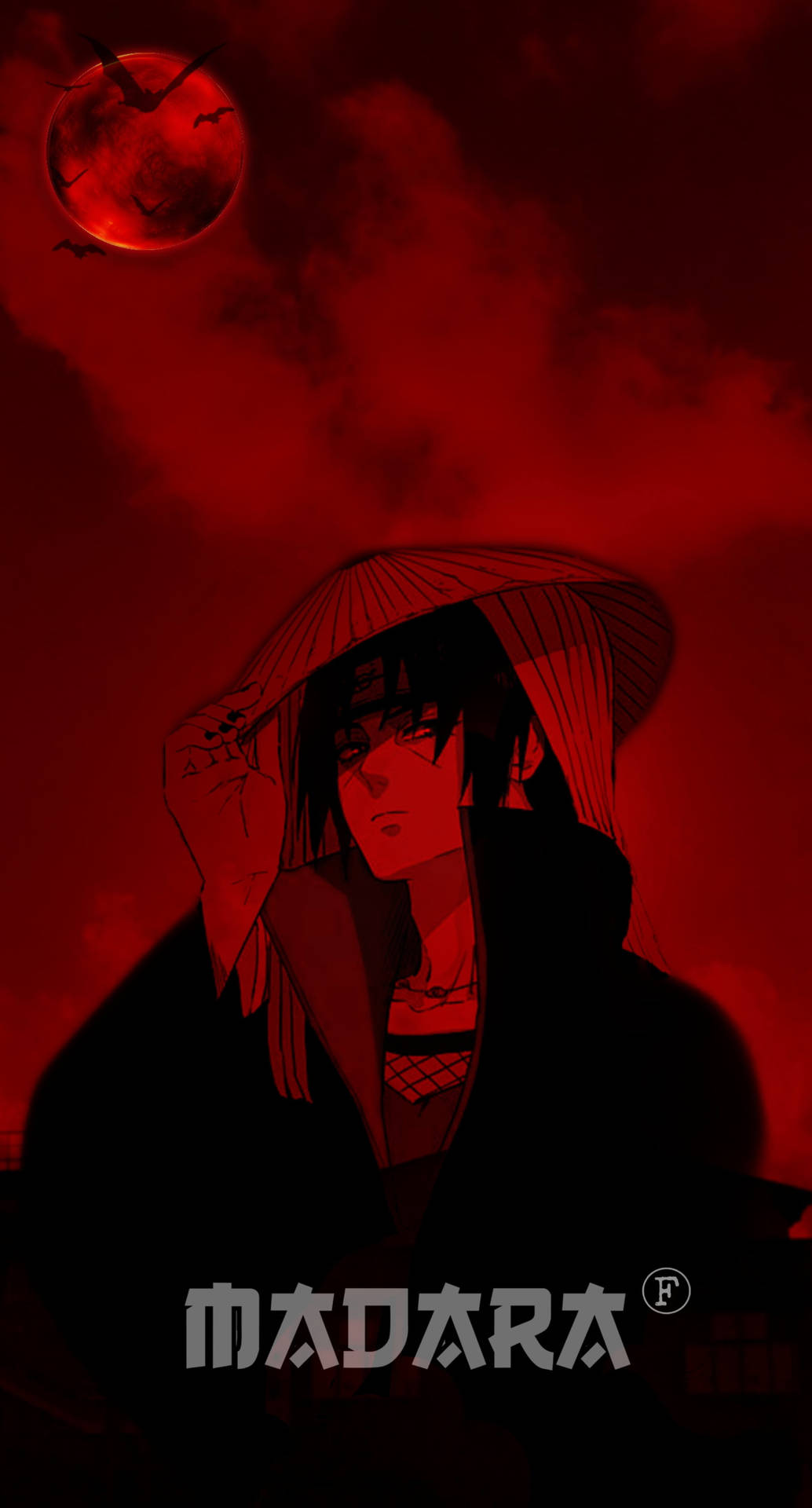 火影忍者 宇智波斑 红色美学 动态壁纸 — 火影忍者 動態 GIF 壁紙
