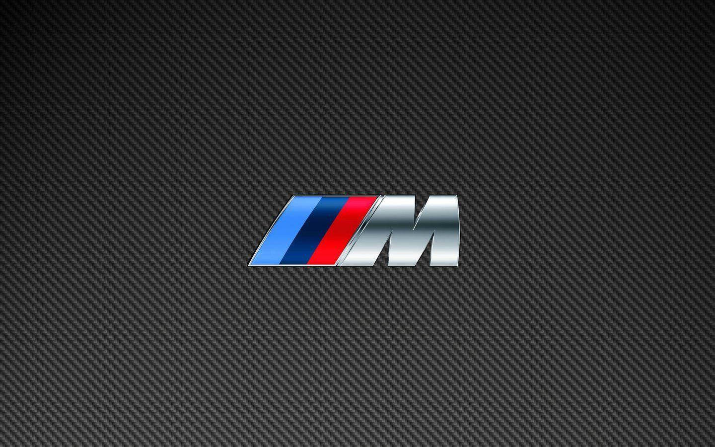 灰色图案BMW M标志 壁紙