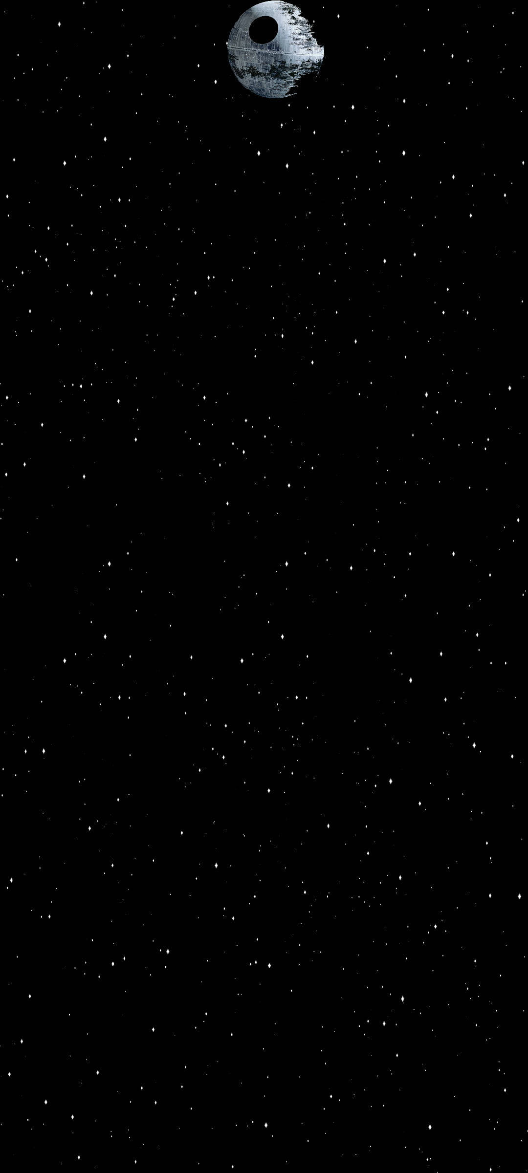 点状缺口版星球大战死星 壁紙