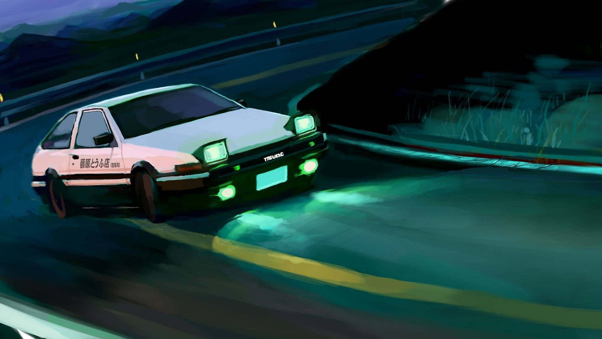 「為啟發而生：動漫跑車」 壁紙