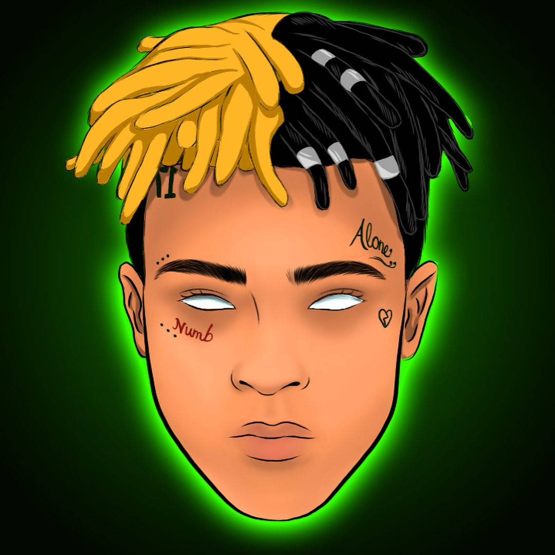 無眼 Xxxtentacion 動漫風格 壁紙
