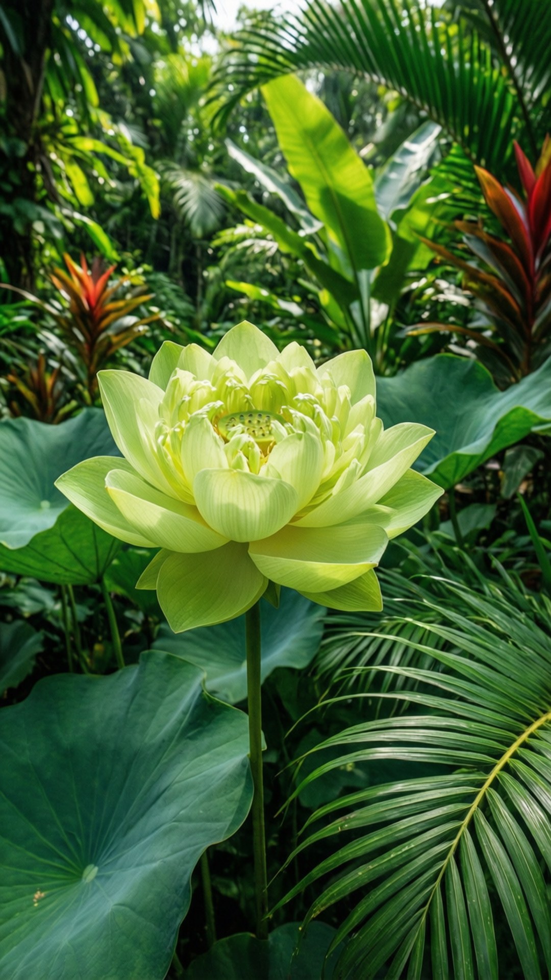 熱帶蓮花 壁紙