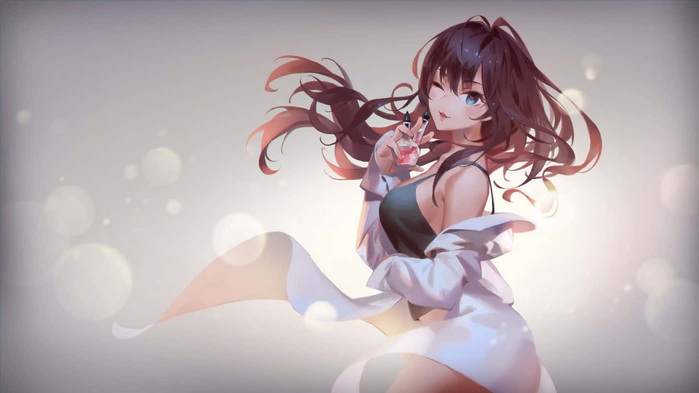 熱門動畫《偶像大師 灰姑娘女孩》一之瀨志希精美桌布 壁紙