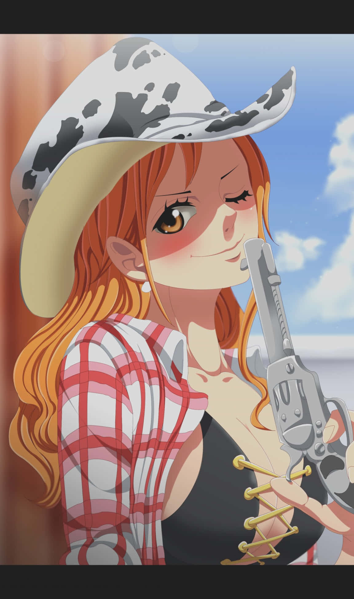 牛仔服娜美海贼王动漫 壁紙