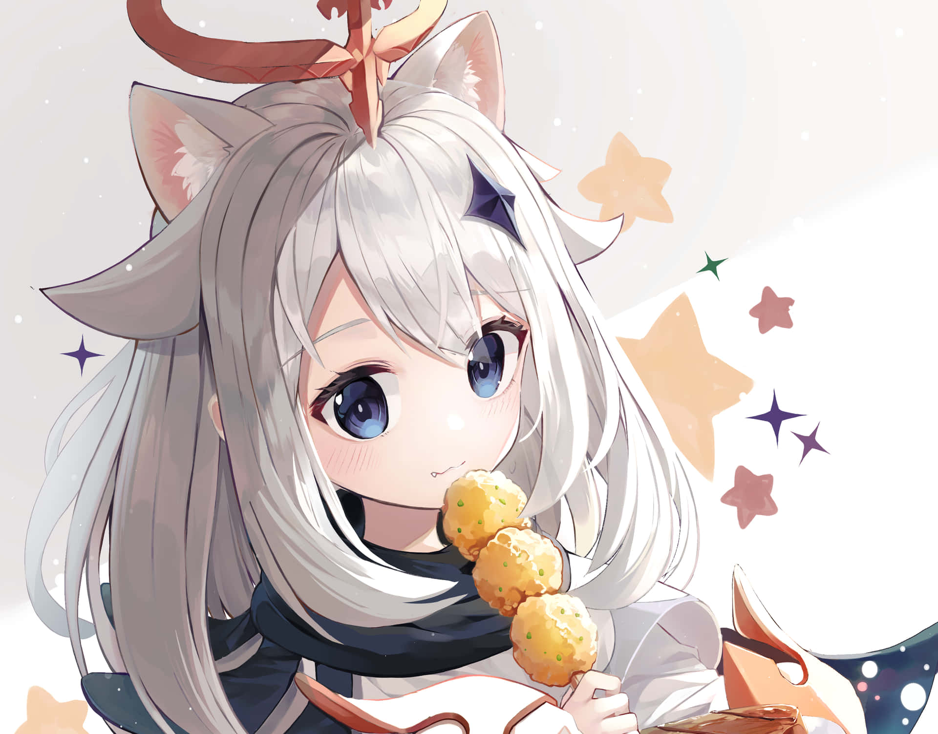 猫派蒙原神头像 — 原神 壁紙