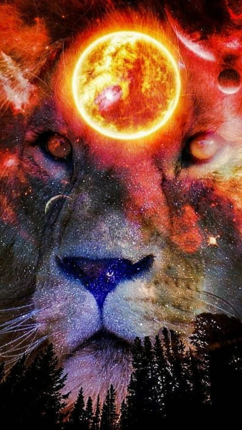 獅座星系之月 壁紙