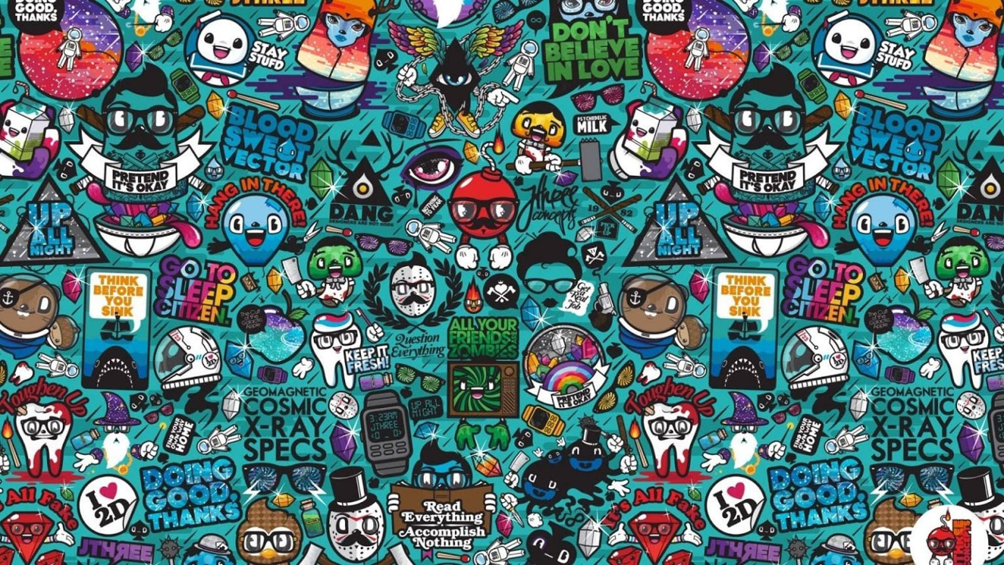 獨立美學向量圖 壁紙