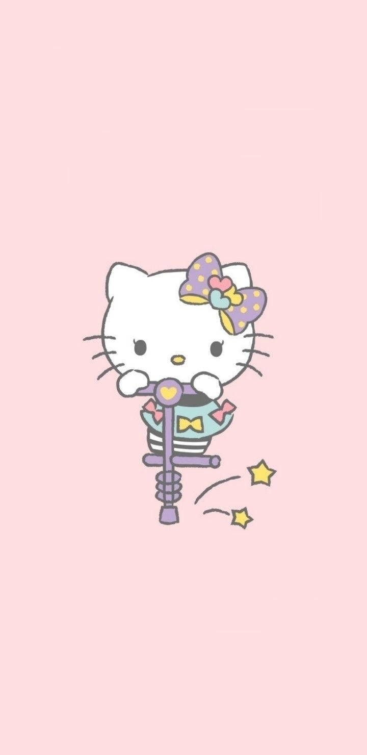 玩樂中的凱蒂貓美學 壁紙