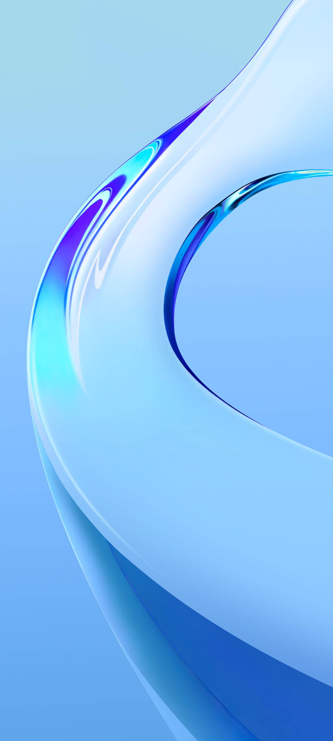 玻璃藍 Vivo Y20 壁紙