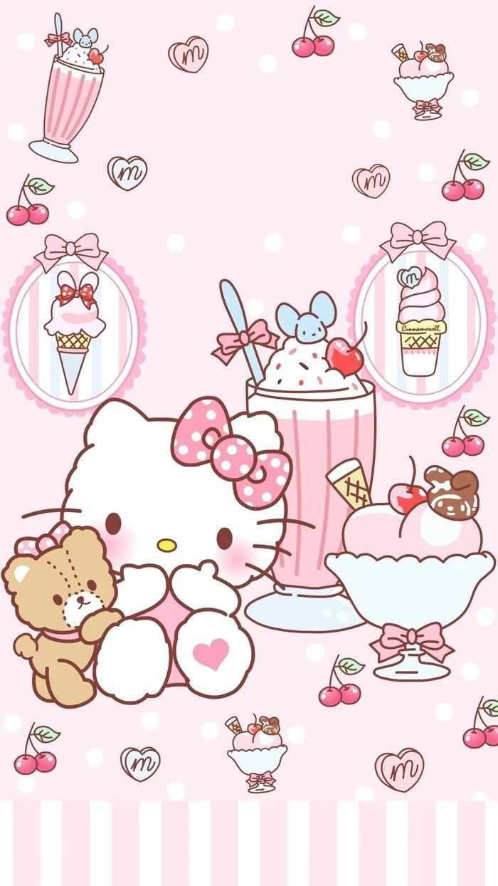 甜美凱蒂貓美學 壁紙