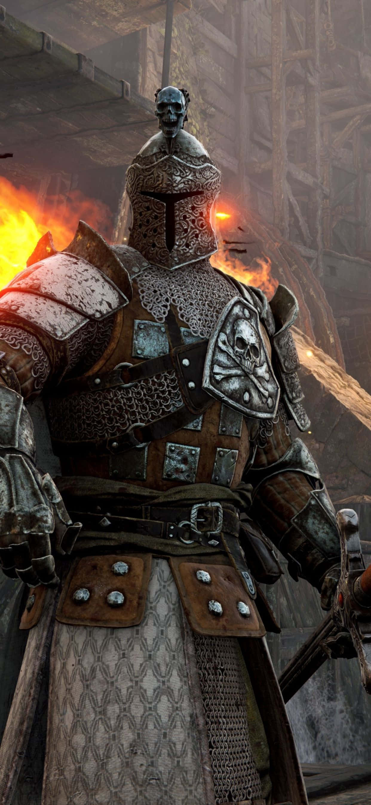 用 iPhone Xs Max For Honor 征服你的挑战 壁紙