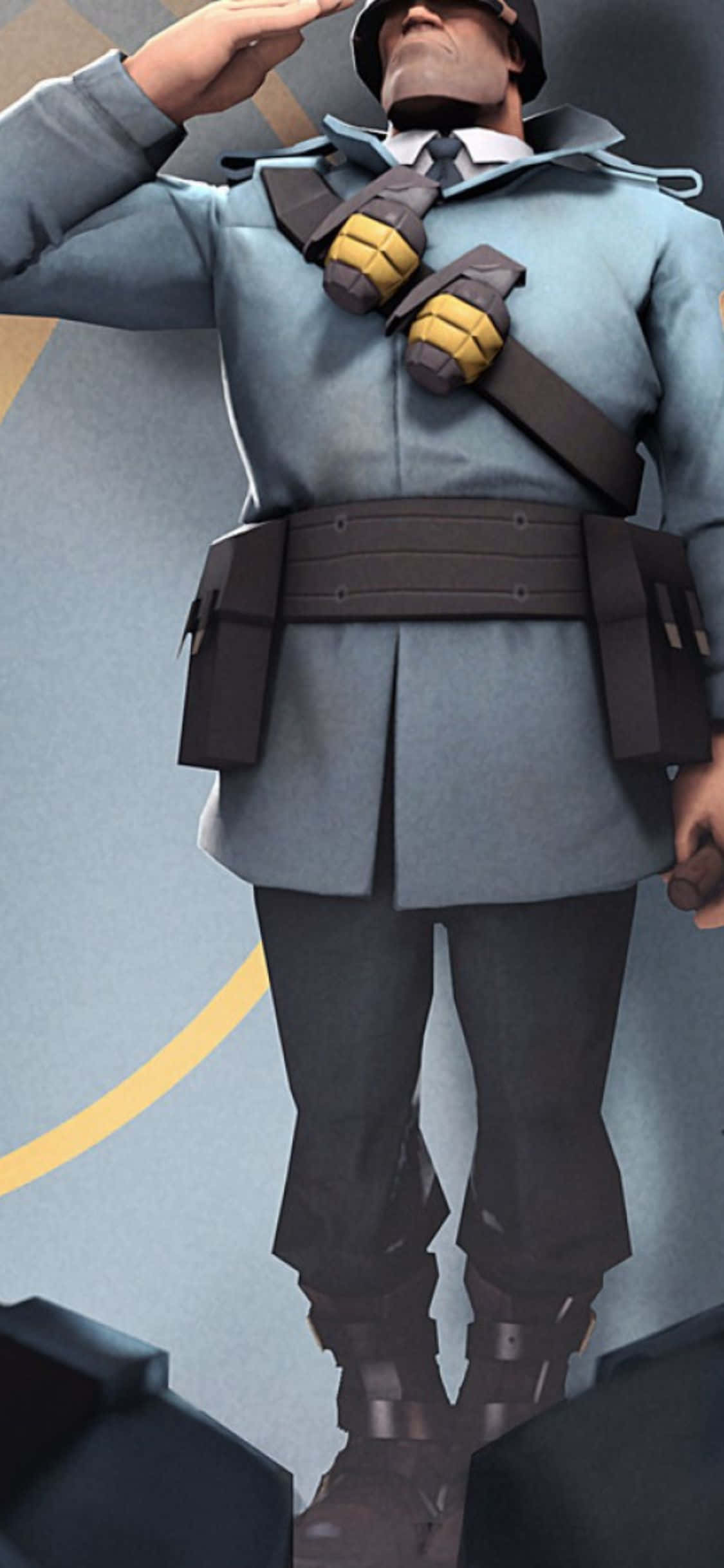 加入 Team Fortress 2 社群，使用 iPhone Xs 壁紙