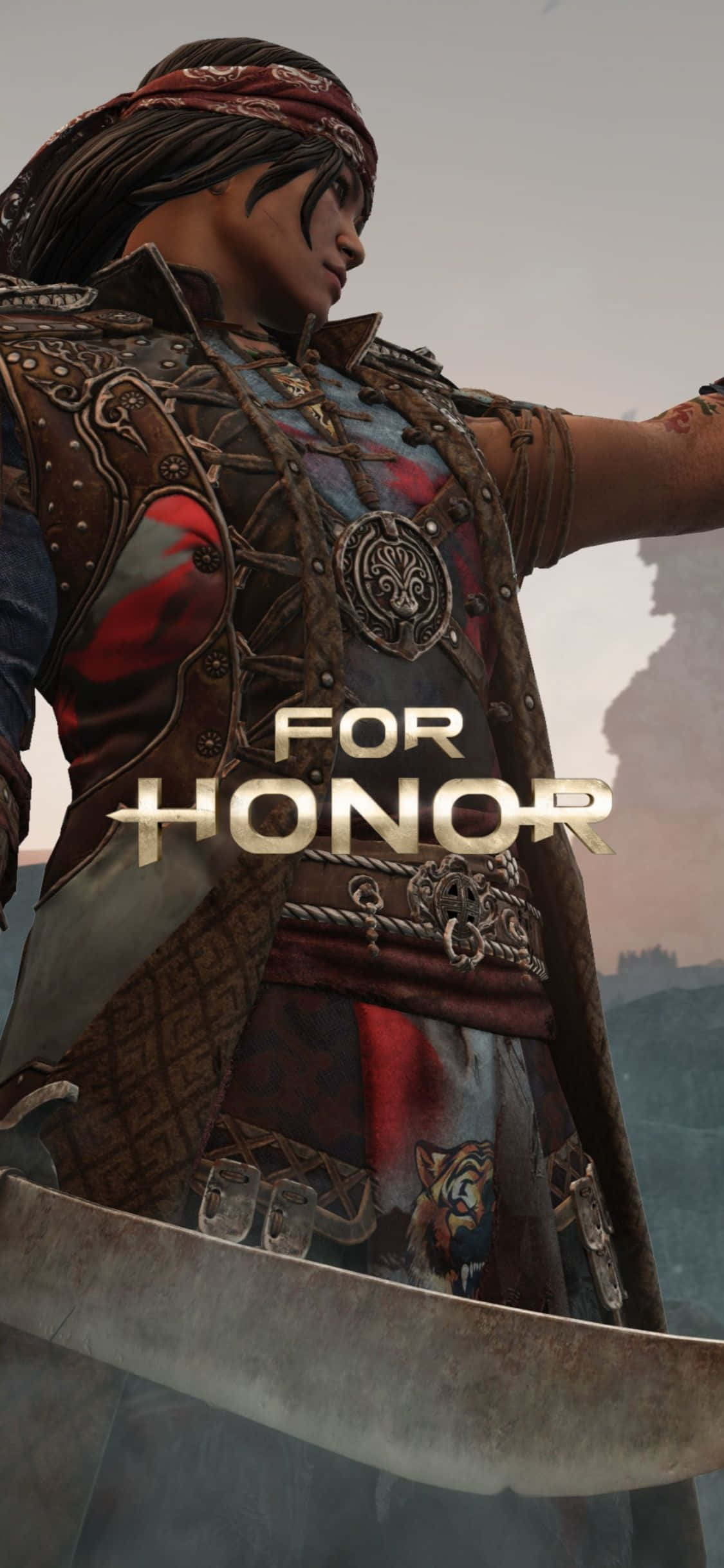 以iPhone Xs — For Honor，展現你的勇氣與忠誠。 壁紙