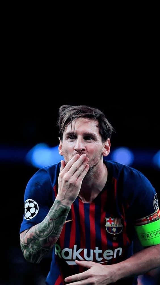 用Messi iPhone展現你的忠誠 壁紙