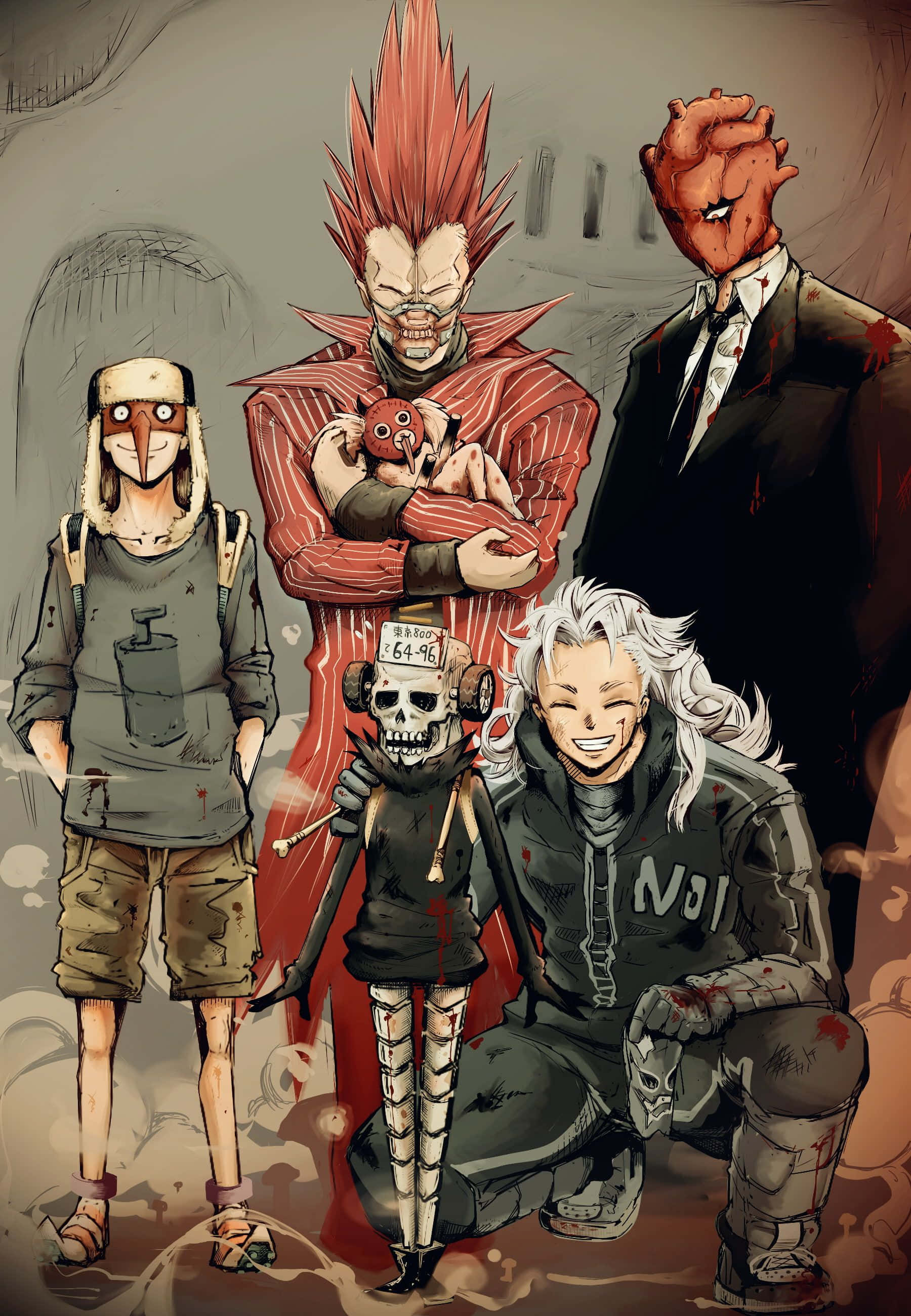 《異獸魔都》主角凱曼準備迎戰敵人 壁紙