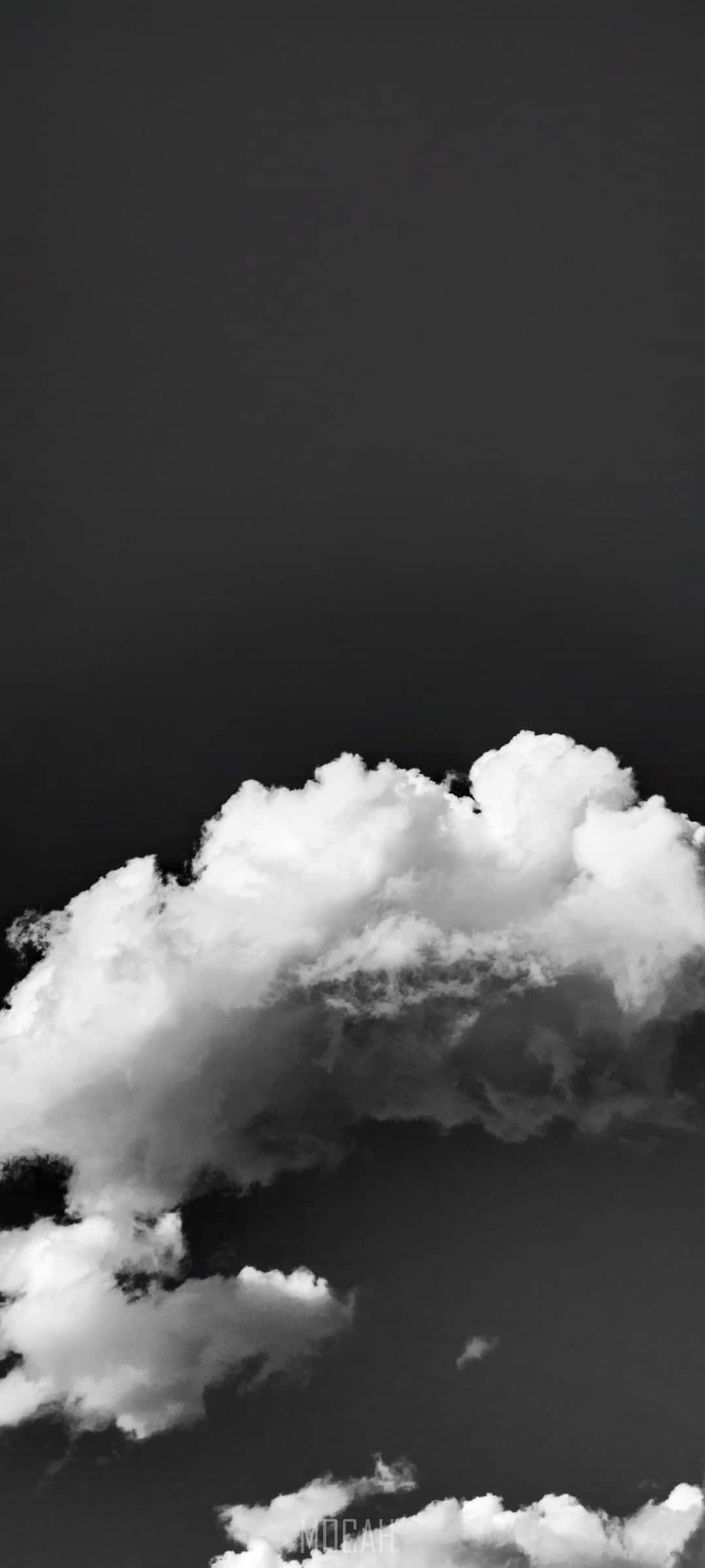 白雲黑影 壁紙