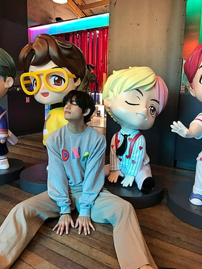 真人大小可爱BTS小萌物美学 壁紙