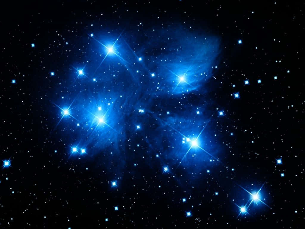 深藍星 — 星星 壁紙
