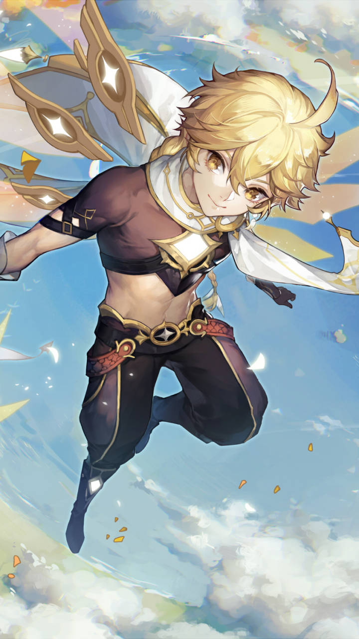 空之翼原神手机壁纸 壁紙