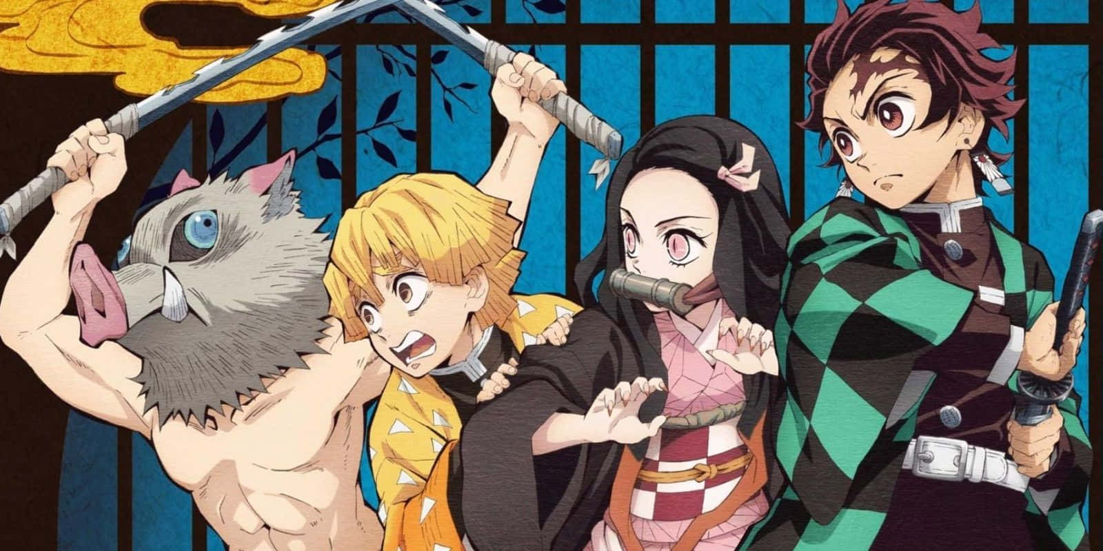 竈門炭治郎奮起！ 壁紙