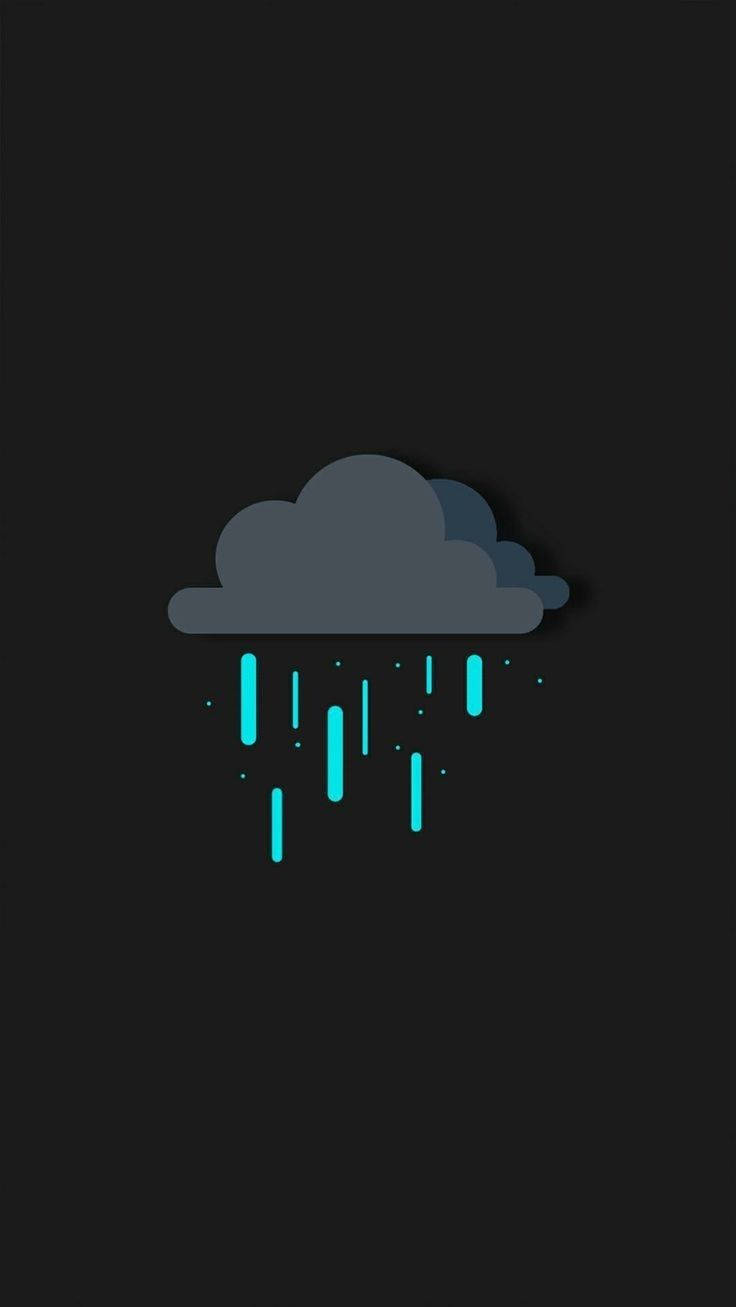 简约美学雨云 壁紙
