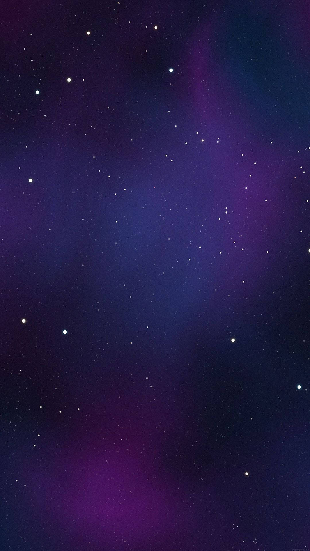 簡約暗紫星系 壁紙