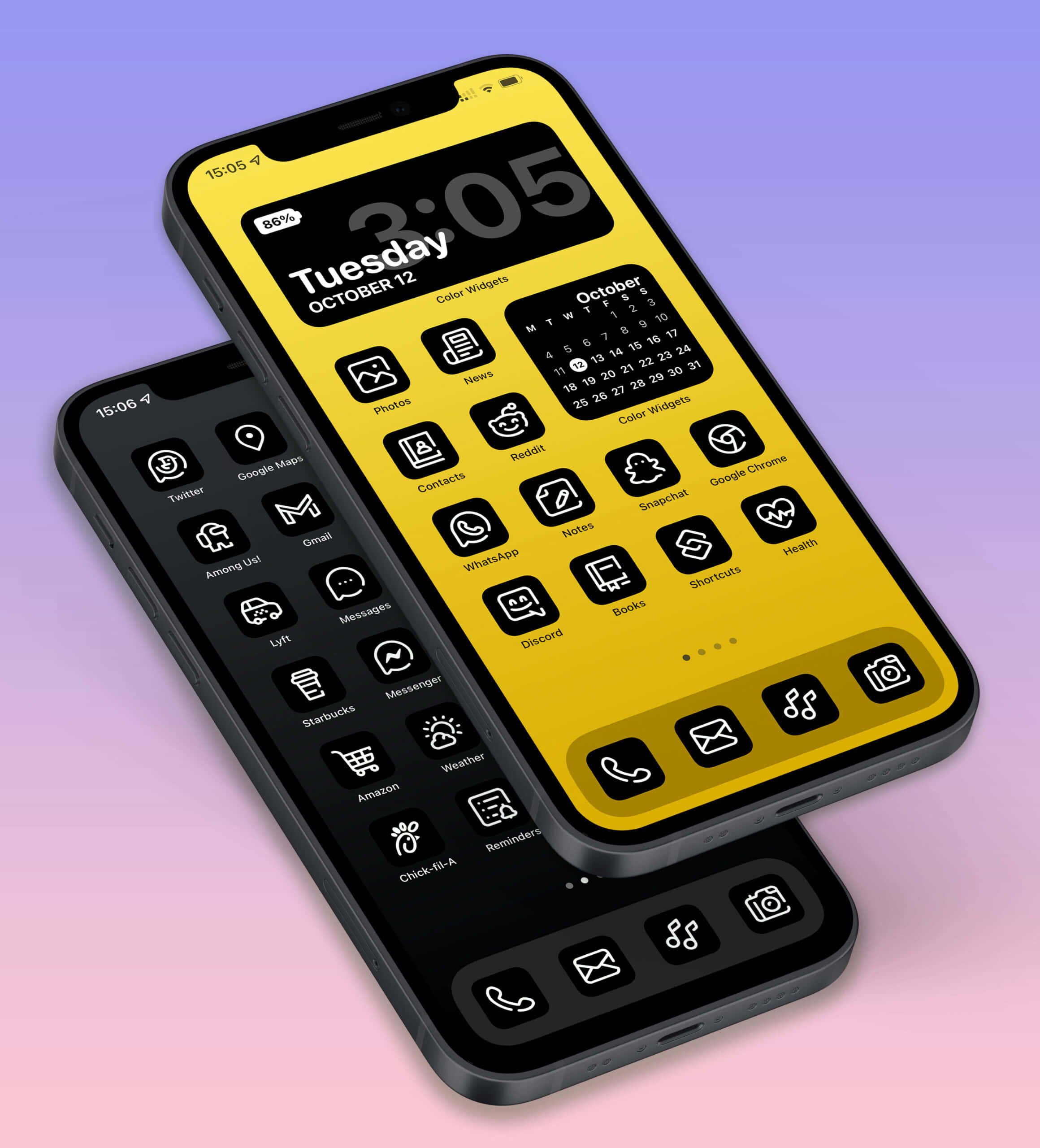 簡約美學iPhone桌布 壁紙